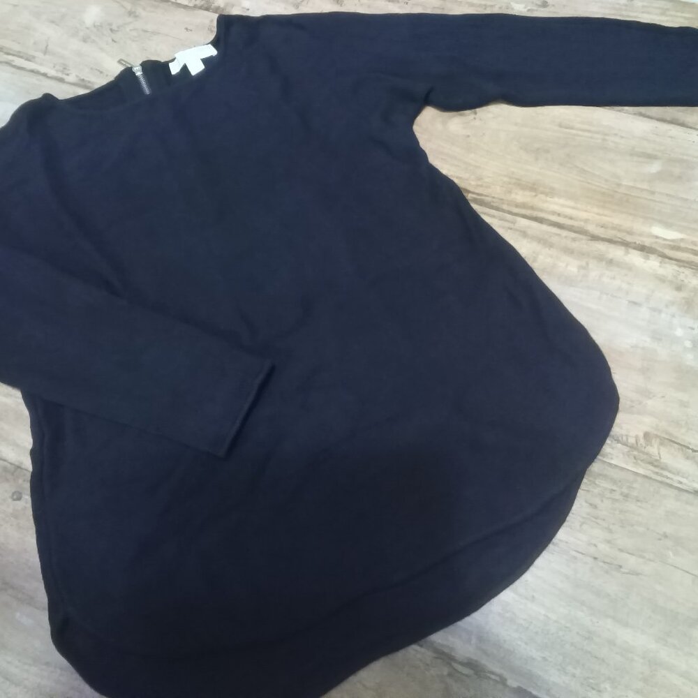 Michael Kors Classic Black Long Sleeve Sweater Small